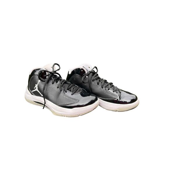 Nike Air Jordan Aero Flight Black/White/Metallic silver￼ Mens Sneakers Sz 8 5249